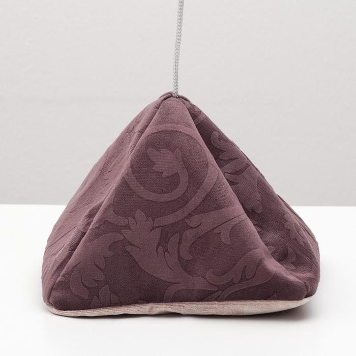 Подвесной домик для грызунов  Подвесной домик для грызунов "Юрта", мебельная ткань ,флис, 20 х 20 см, микс цветов