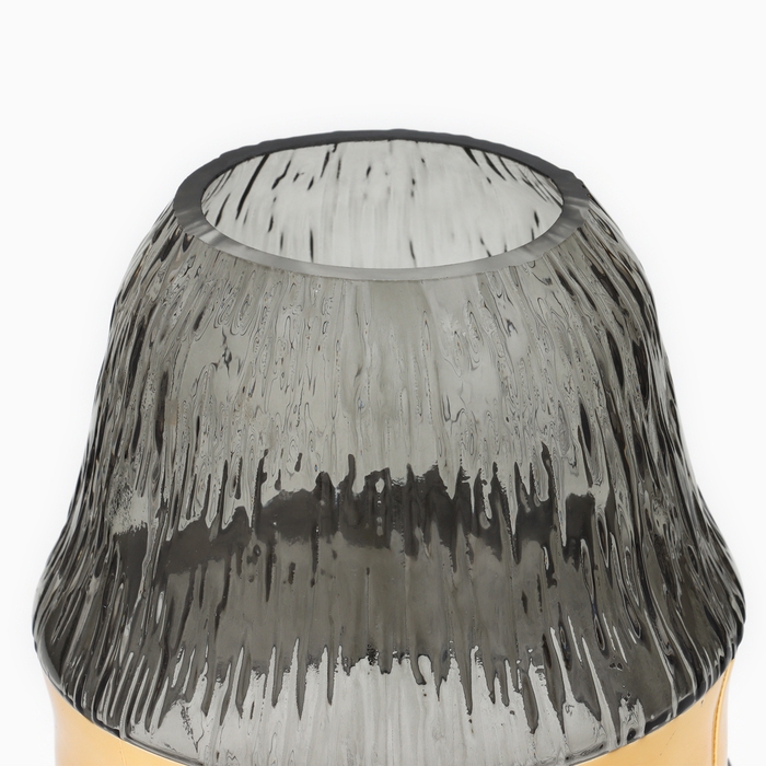 Ваза для цветов «Фьюжн» из прозрачного стекла 23,5×15,5×15,5 см Ваза для цветов «Фьюжн» из прозрачного стекла 23,5×15,5×15,5 см