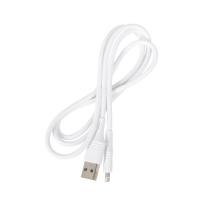 Кабель Borofone BX43, Lightning - USB, 2.4 А, 1 м, PVC оплётка, белый