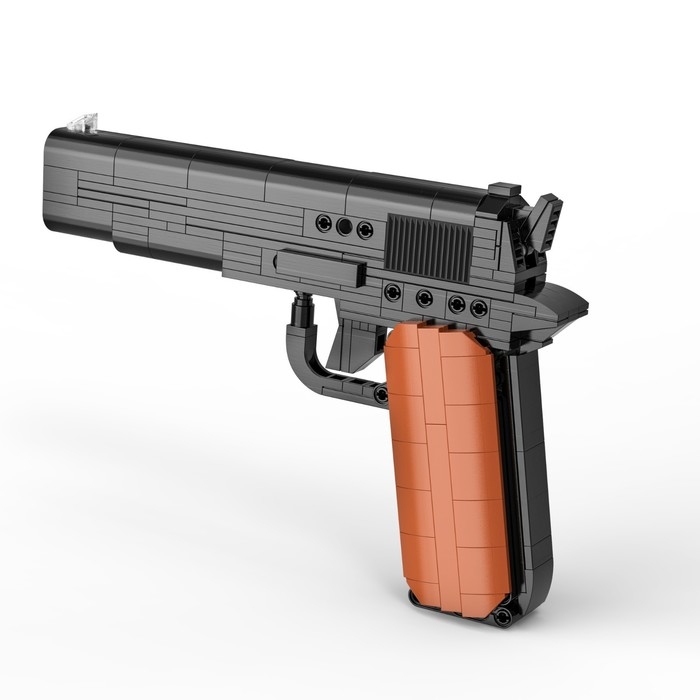 Конструктор Оружие Техно «Пистолет», 332 детали, 6 пуль, стреляет Конструктор Оружие Техно «Пистолет», 332 детали, 6 пуль, стреляет