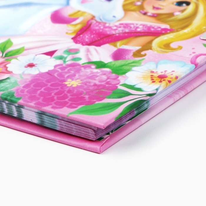 Записная книжка на замочке &laquo;Лучшей из принцесс&raquo;, 50 листов, 14,8 х 10,5 см.