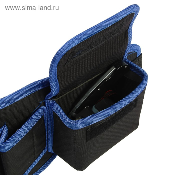 Сумка для инструментов ТУНДРА на пояс, 80 - 120 см, 9 петель, карман для оснастки Сумка для инструментов ТУНДРА на пояс, 80 - 120 см, 9 петель, карман для оснастки