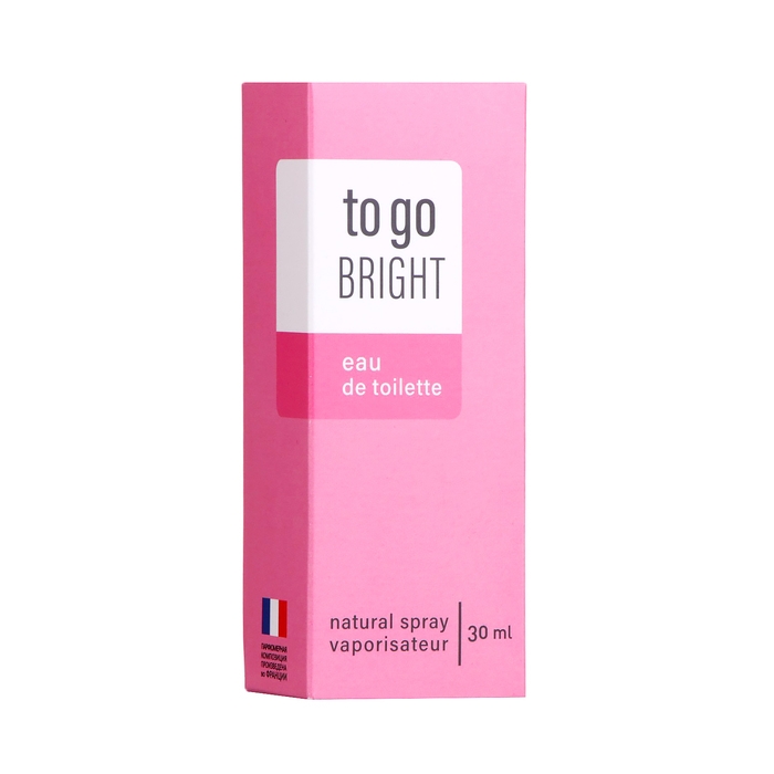 Туалетная вода женская To Go Bright (по мотивам Versace Bright Crystal), 30 мл Туалетная вода женская To Go Bright (по мотивам Versace Bright Crystal), 30 мл