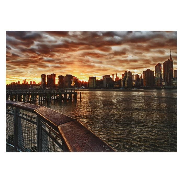 Картина Картина "Вид на город" 50*70 см