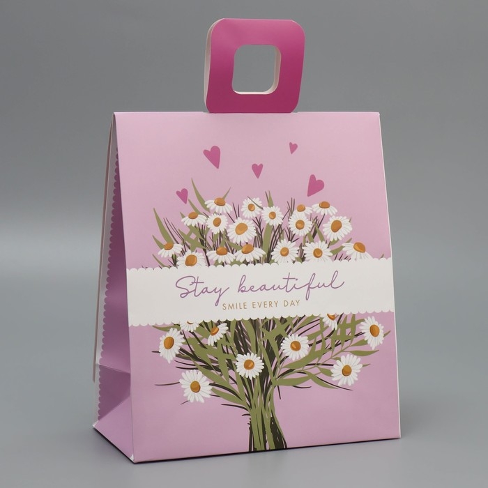 Пакет подарочный с формовым клапаном, упаковка, «Вдохновляй», 23 х 27 х 11.5 см Пакет подарочный с формовым клапаном, упаковка, «Вдохновляй», 23 х 27 х 11.5 см