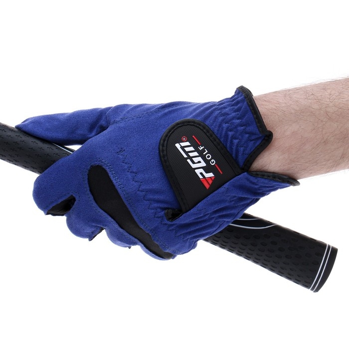 Перчатка для гольфа PGM, мужская, левая, противоскользящая, микрофибра, размер 23 Перчатка для гольфа PGM, мужская, левая, противоскользящая, микрофибра, размер 23