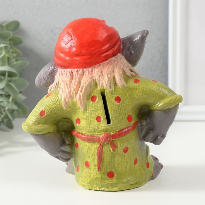 Копилка Копилка "Тролчиха Петровна" 14,5 х 14 х 11 см.