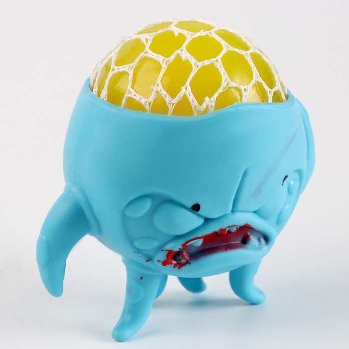 Хэллоуин. Антистресс сквиш мялка «Монстры», в пакете, с жидкостью Хэллоуин. Антистресс сквиш мялка «Монстры», в пакете, с жидкостью