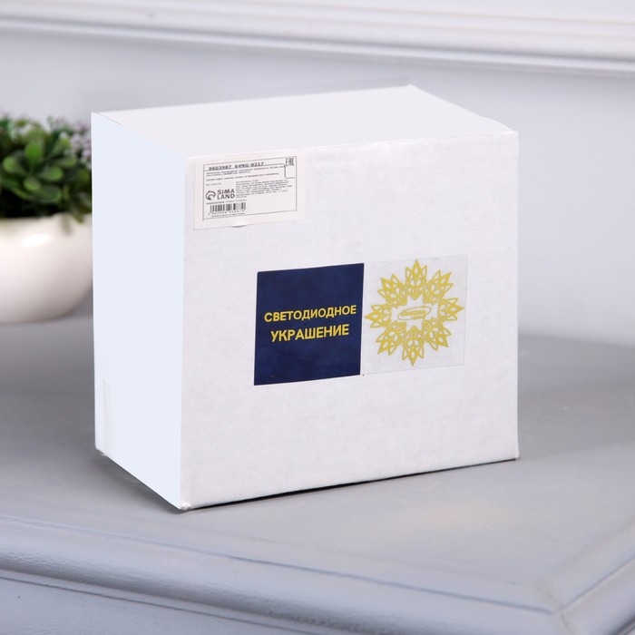 Светодиодная фигура «Оленёнок» 15 × 16 × 10 см, акрил, 20 LED, батарейки АА × 3 (не в комплекте), свечение белое Светодиодная фигура «Оленёнок» 15 × 16 × 10 см, акрил, 20 LED, батарейки АА × 3 (не в комплекте), свечение белое