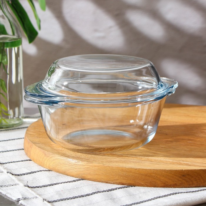 Кастрюля для запекания Borcam, стеклянная крышка, 840 мл, 430 мл Кастрюля для запекания Borcam, стеклянная крышка, 840 мл, 430 мл