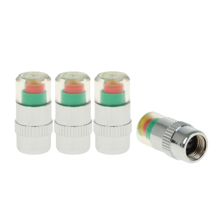 Колпачок с индикацией давления в шинах, 2.4 атм, набор 4 шт Колпачок с индикацией давления в шинах, 2.4 атм, набор 4 шт