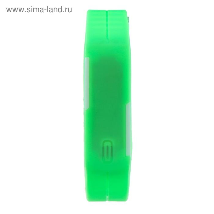 Часы наручные электронные Часы наручные электронные "Скайер", застежка на магните, l-25 см, светло-зеленые