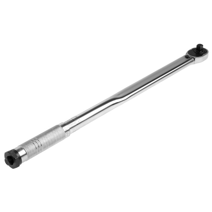 Ключ динамометрический ТУНДРА, 45 сталь, под квадрат 1/2 Ключ динамометрический ТУНДРА, 45 сталь, под квадрат 1/2", 75 - 350 Н*м, 620 мм