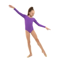 Купальник для гимнастики и танцев Grace Dance, р. 42, цвет фиолетовый