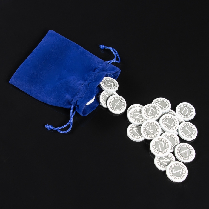 Руны для гадания Руны для гадания "Скандинавские", 25шт, светлая кожа