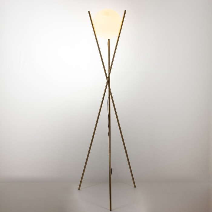 Торшер 19048/1 E27 40Вт медь 45х45х170 см