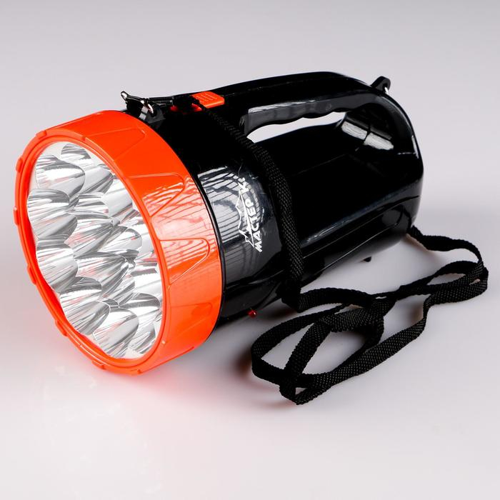 Фонарь прожекторный аккумуляторный  Фонарь прожекторный аккумуляторный "Мастер К." MHA-W3D15 (3 W)