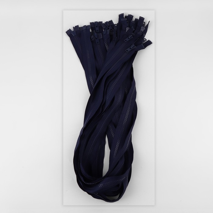 Молния «Трактор», №8, разъёмная, 2 замка, замки автомат, 110 см, цвет тёмно-синий, цена за 1 штуку Молния «Трактор», №8, разъёмная, 2 замка, замки автомат, 110 см, цвет тёмно-синий, цена за 1 штуку