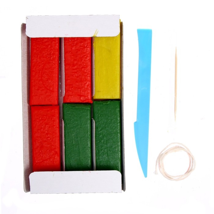 Свеча своими руками на новый год «Новогодняя свеча», новогодний набор для творчества Свеча своими руками на новый год «Новогодняя свеча», новогодний набор для творчества