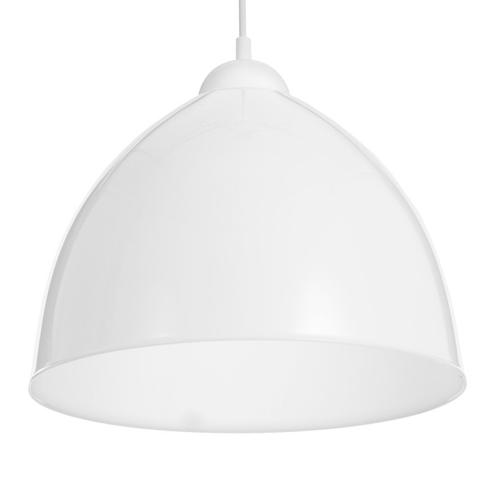 Люстра BayerLux Подвес BayerLux "Андриана 2" 1х15W E27 белый 30х30х21(+50)см