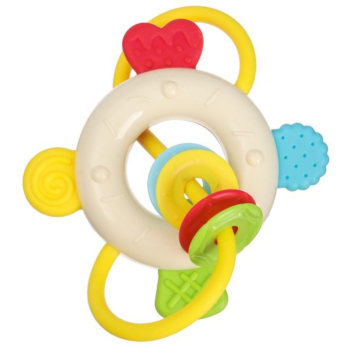 Набор погремушек «Сладости», 3 шт., Крошка Я Набор погремушек «Сладости», 3 шт., Крошка Я