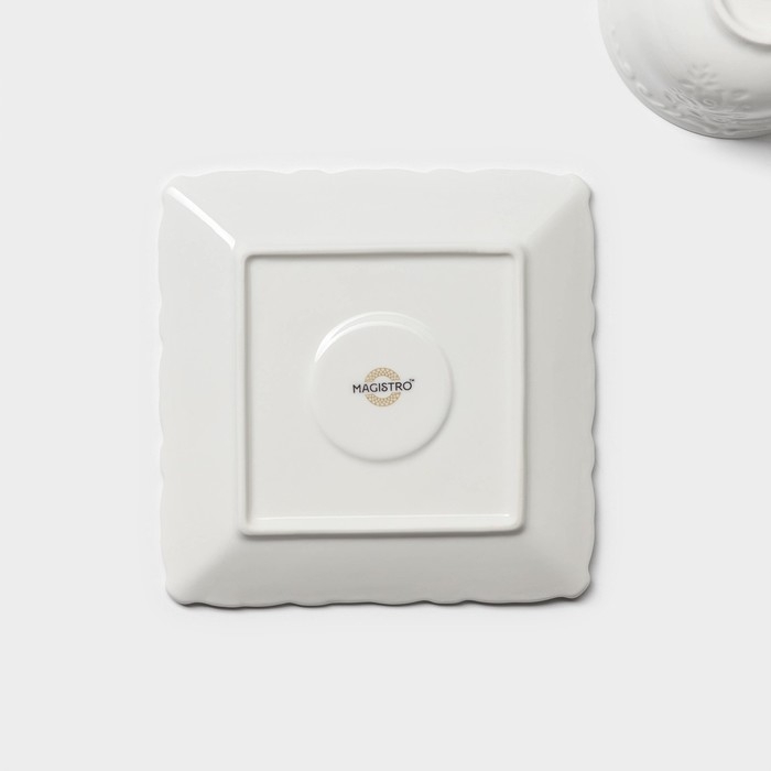 Чайная пара Magistro фарфоровая Kingdom, кружка 230 мл Чайная пара Magistro фарфоровая Kingdom, кружка 230 мл