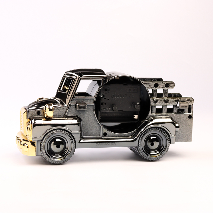 Часы - будильник настольные Часы - будильник настольные "Грузовичок", дискретный ход, d-6.5 см, 11 х 22.5 см, АА