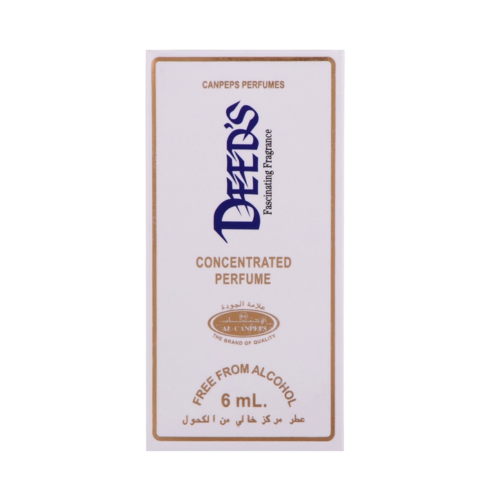 Духи масляные мужские Deeds, 6 мл Духи масляные мужские Deeds, 6 мл