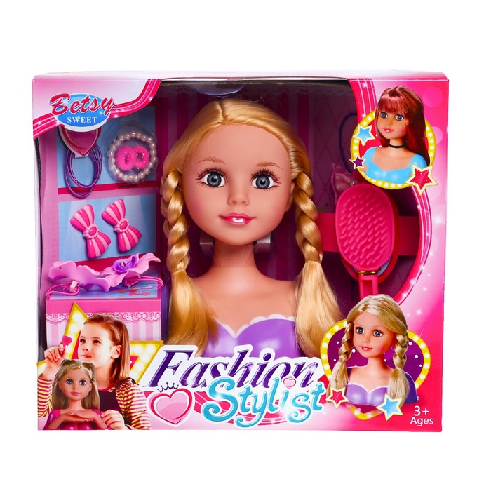 Кукла-манекен для создания причёсок «Катрина» с аксессуарами Кукла-манекен для создания причёсок «Катрина» с аксессуарами