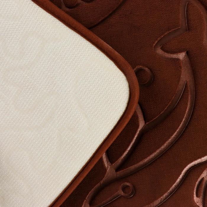 Набор ковриков для ванной и туалета Доляна «Дельфины», 2 шт: 40×50, 50×80 см, цвет МИКС