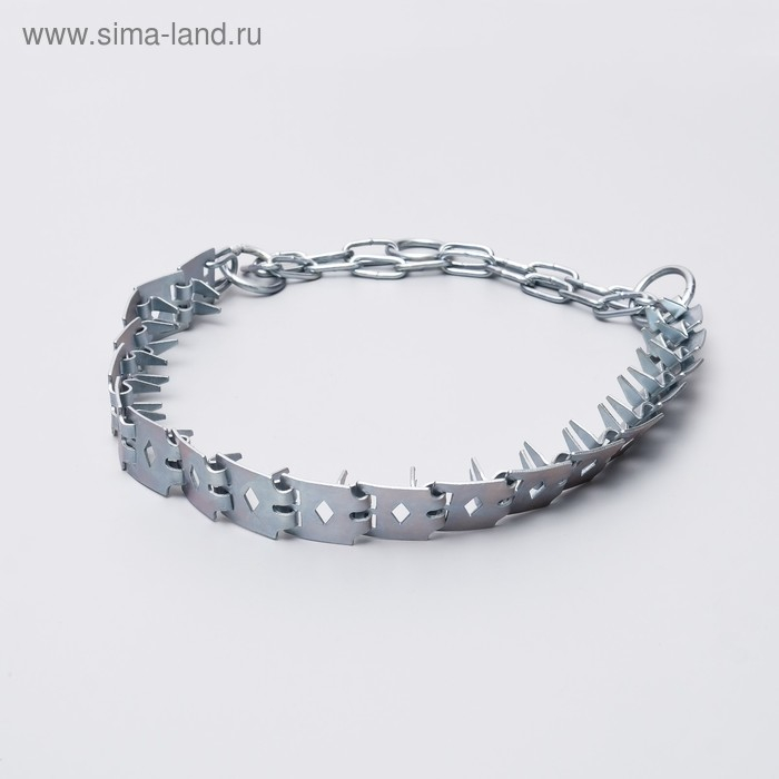 Ошейник строгий пластинчатый, цинк, 60 х 2,7 см Ошейник строгий пластинчатый, цинк, 60 х 2,7 см