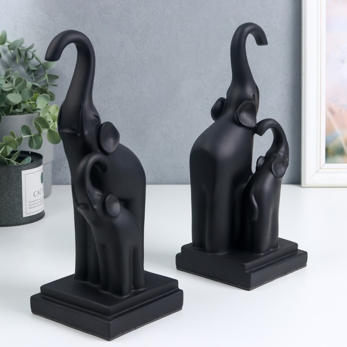 Держатели для книг  Держатели для книг "Слоны" набор 2 штуки 25,5х10,5х10,5 см