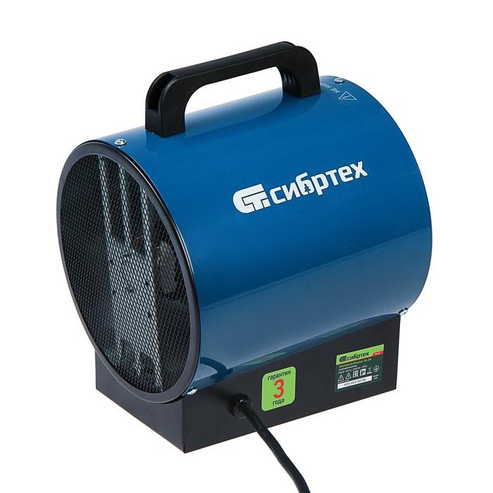 Тепловая пушка  Тепловая пушка "СИБРТЕХ" ТВ-2М, электрическая, 2 кВт, до 20 м2, 230 В, защита от перегрева