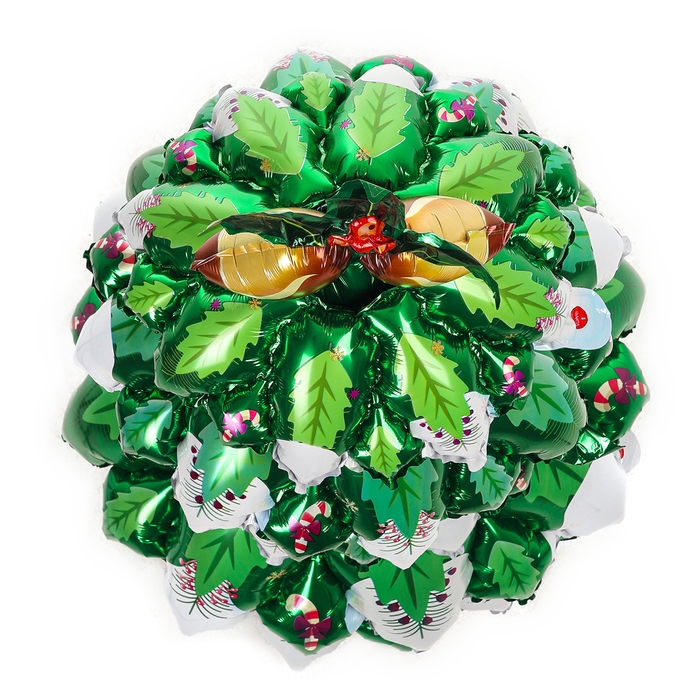 Шар фольгированный 50" &laquo;Обьёмная снежная новогодняя ёлка&raquo;