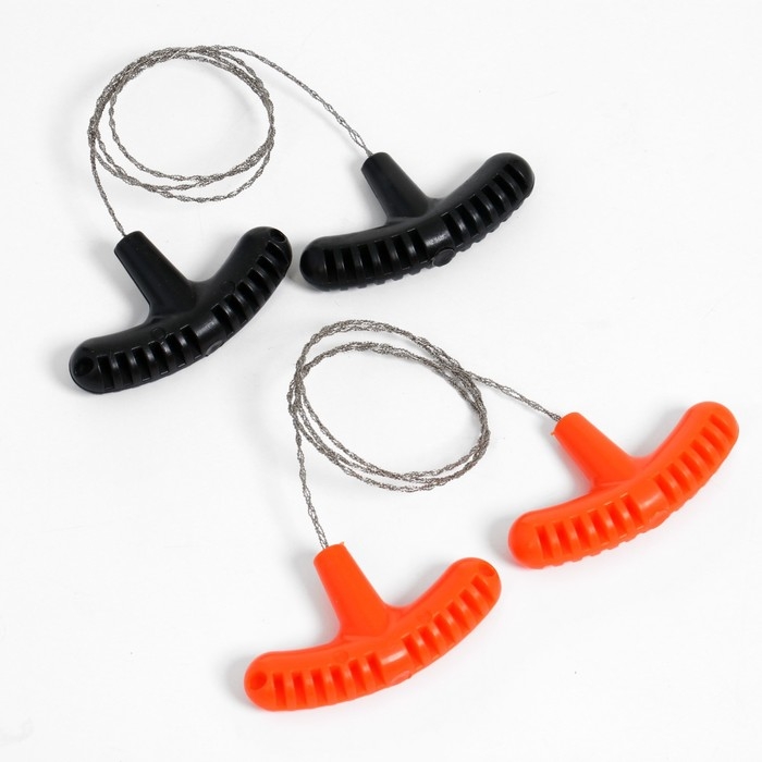 Пила-струна с пластиковыми ручками, 70см микс Пила-струна с пластиковыми ручками, 70см микс