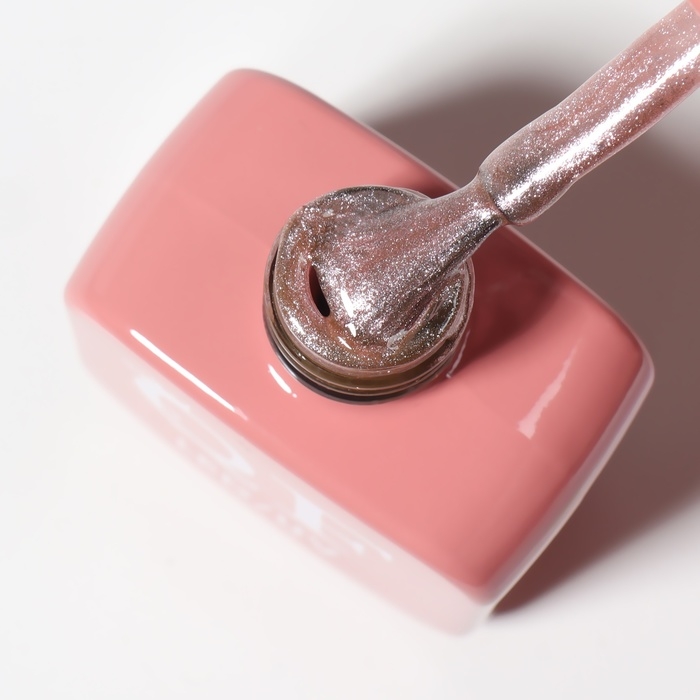 Гель лак для ногтей «CAT`S EYE GENTLE», 3-х фазный, 10 мл, LED/UV, цвет розовый (49) Гель лак для ногтей «CAT`S EYE GENTLE», 3-х фазный, 10 мл, LED/UV, цвет розовый (49)