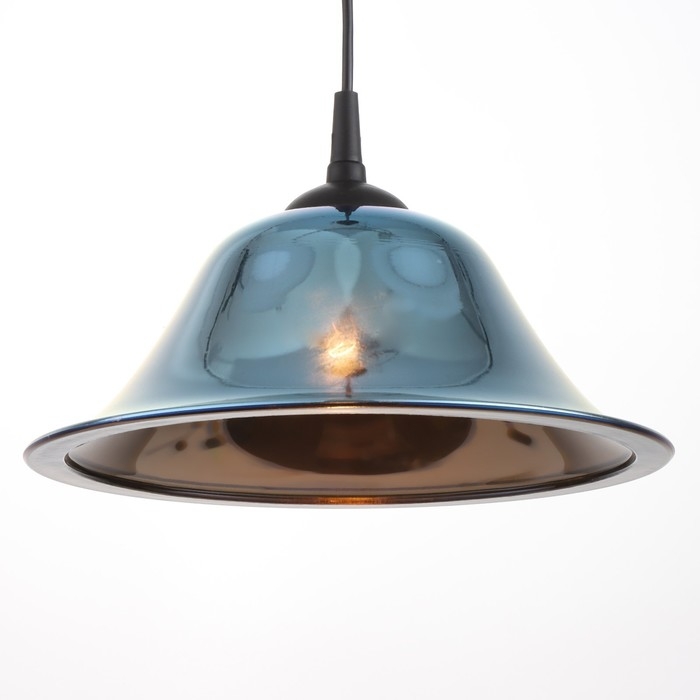 Светильник BayerLux Эльвира 1хЕ27 синяя радуга 30х30х12см Светильник BayerLux Эльвира 1хЕ27 синяя радуга 30х30х12см