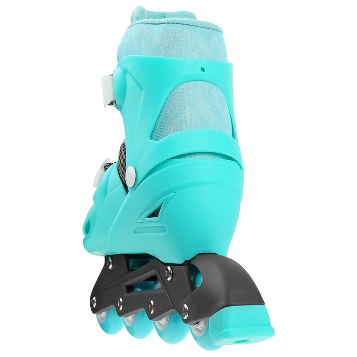 Роликовые коньки раздвижные ONLYTOP, р. 34-37, колёса PVC 64 мм Роликовые коньки раздвижные ONLYTOP, р. 34-37, колёса PVC 64 мм