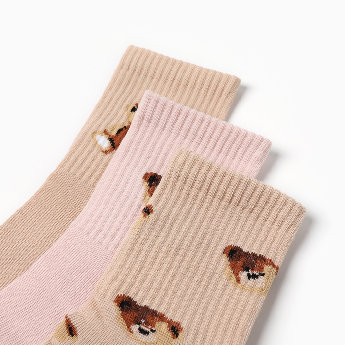 Подарочный набор термос и носки 3 пары KAFTAN "Hello", р. 37-39 (23-25 см)