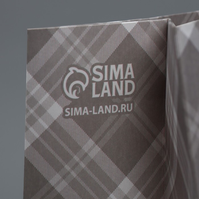 Пакет подарочный крафтовый с пластиковым окном, упаковка, «Мужской», 31 х 26 х 10 см Пакет подарочный крафтовый с пластиковым окном, упаковка, «Мужской», 31 х 26 х 10 см