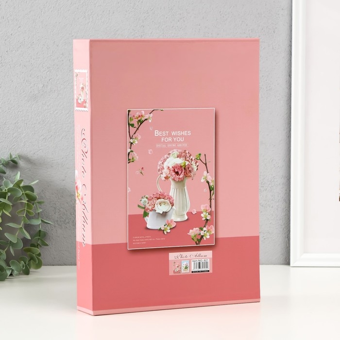 Фотоальбом на 300 фото 10х15 см Фотоальбом на 300 фото 10х15 см "Ранняя весна" МИКС 23,5х5,5х33,5 см