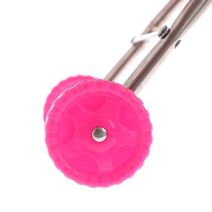 Коляска для кукол, металлический каркас, цвета МИКС Коляска для кукол, металлический каркас, цвета МИКС