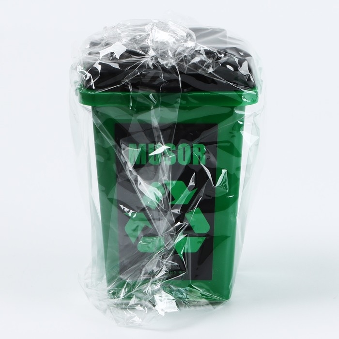 Мусорное ведро настольное «MUSOR», 12 х 9 см Мусорное ведро настольное «MUSOR», 12 х 9 см