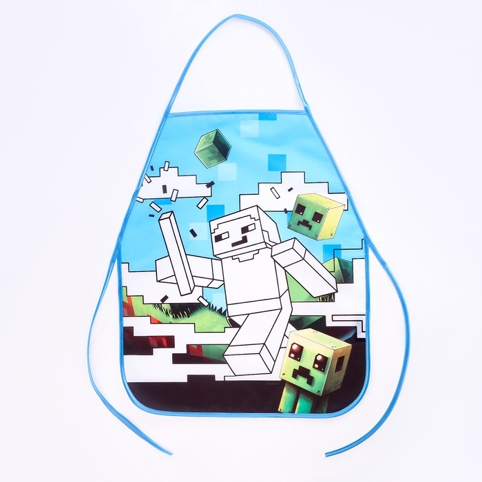 Фартук детский для творчества под роспись «Игровой мир» Фартук детский для творчества под роспись «Игровой мир»