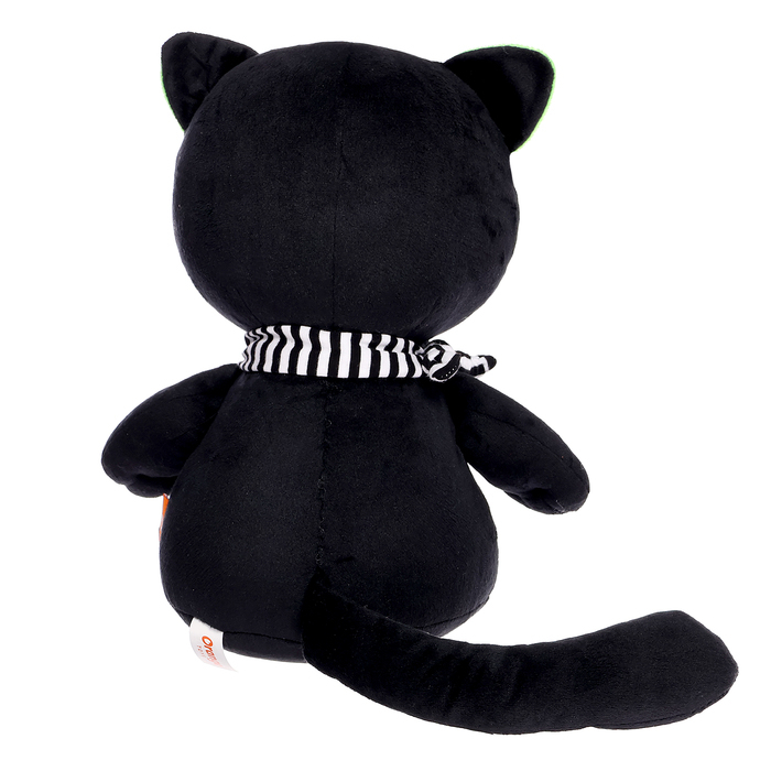 Мягкая игрушка «Кот Батон», цвет чёрный, 30 см Мягкая игрушка «Кот Батон», цвет чёрный, 30 см