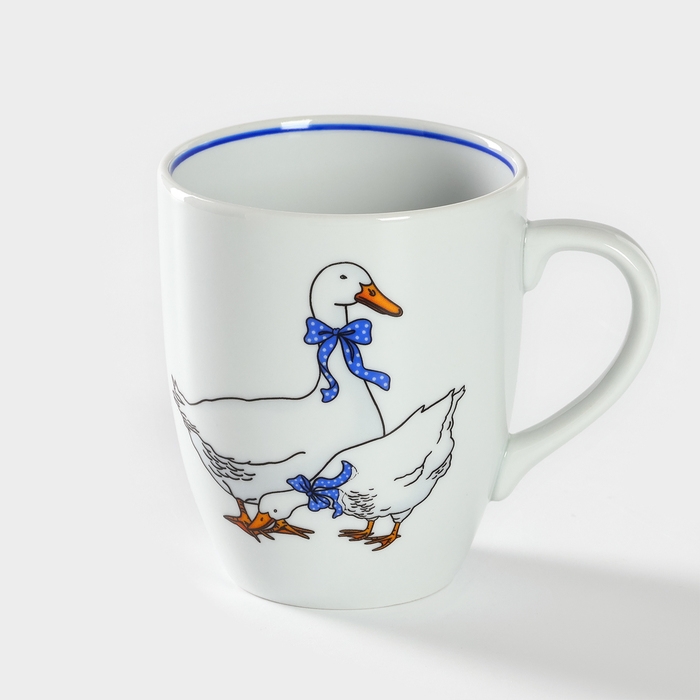 Набор фарфоровый для завтрака «Гуси», 3 предмета Набор фарфоровый для завтрака «Гуси», 3 предмета