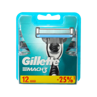 Сменные кассеты Gillette Mach 3, 12 шт