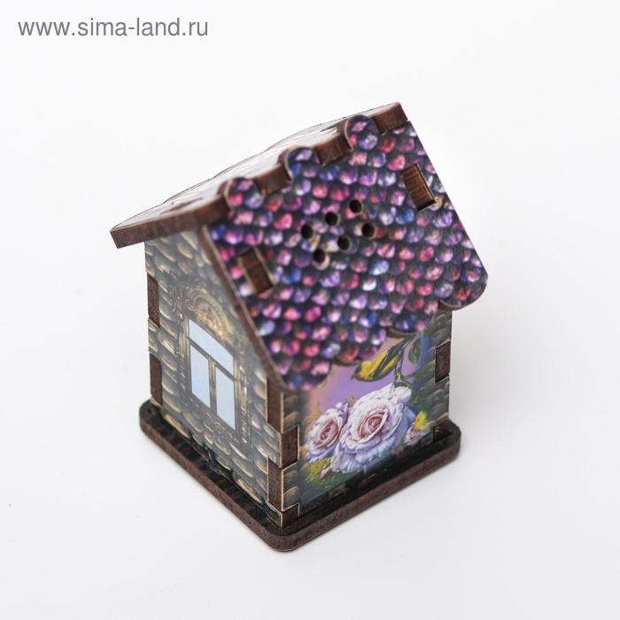 Набор для специй с салфетницей Набор для специй с салфетницей "Красные и белые розы", 13х10х10 см