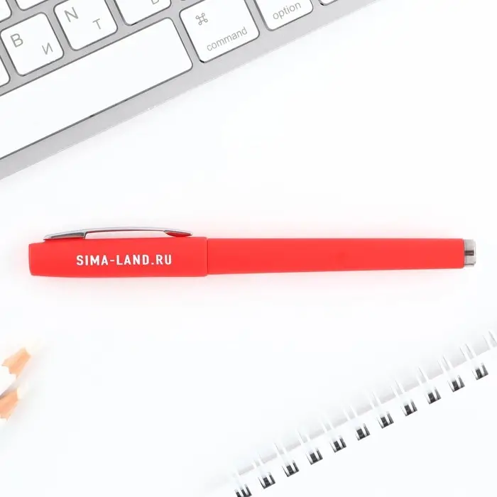 Ручка гелевая, синяя паста, 0.7 мм, корпус пластик &laquo;8 марта: Яркой весны&raquo;