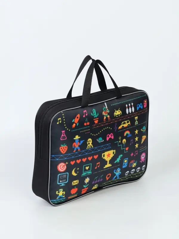 Папка для труда, А4, текстильная, 35&times;27&times;7 см "Тачка